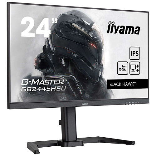 iiyama 23.8" LED - G-Master GB2445HSU-B2 Black Hawk pas cher