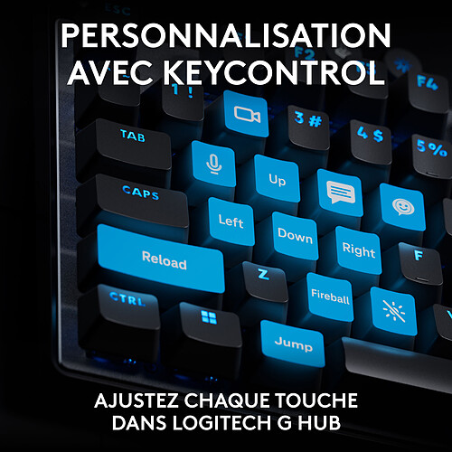 Logitech G Pro X TKL Rapid Linear (Noir) pas cher