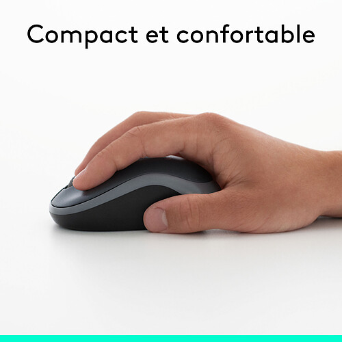 Logitech Wireless Mouse M185 (Gris) pas cher