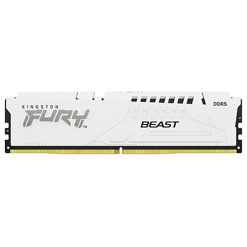 Kingston FURY Beast 16 Go DDR5 6000 MHz CL30 - Blanc pas cher