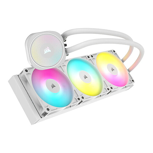 Corsair Nautilus 360 RS ARGB (Blanc) pas cher