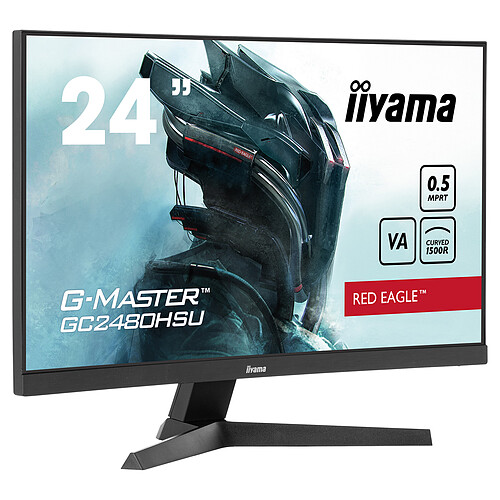 iiyama 23.6" LED - G-Master GC2480HSU-B1 Red Eagle pas cher