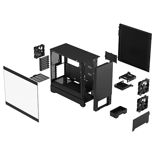 Fractal Design Pop Silent TG (Noir) pas cher