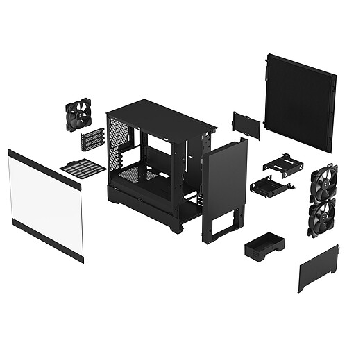 Fractal Design Pop Mini Silent TG (Noir) pas cher