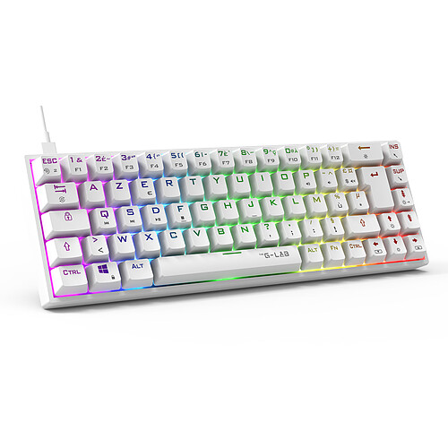 The G-Lab Keyz Titanium (Blanc) pas cher