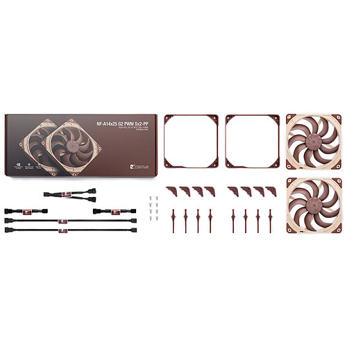 Noctua NF-A14x25 G2 PWM Sx2-PP pas cher