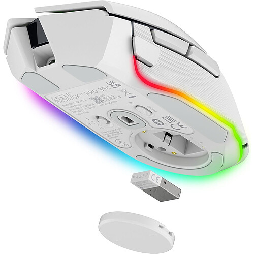 Razer Basilisk v3 Pro 35K (Blanc) pas cher