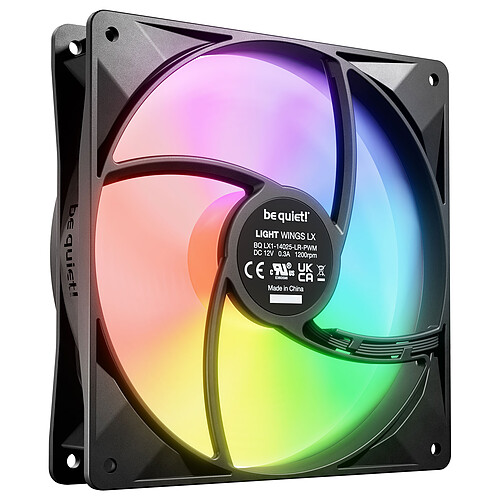be quiet! Light Wings LX 140 mm PWM pas cher
