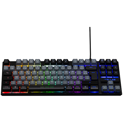 The G-Lab Keyz Caesium TKL (Gris/Noir) pas cher