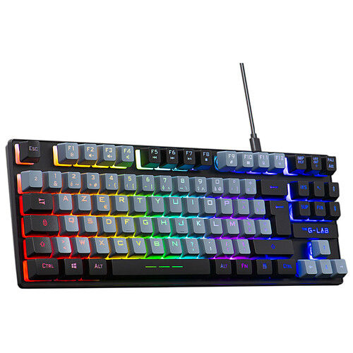 The G-Lab Keyz Caesium TKL (Gris/Noir) pas cher