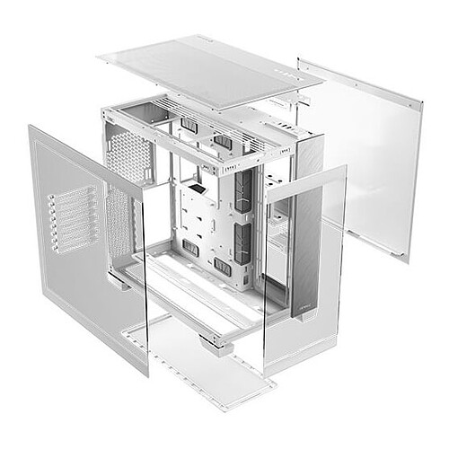 Antec C8 Aluminium White (Aluminium/Blanc) pas cher