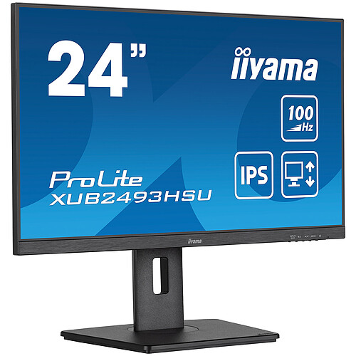 iiyama 23.8" LED - ProLite XUB2493HSU-B7 pas cher