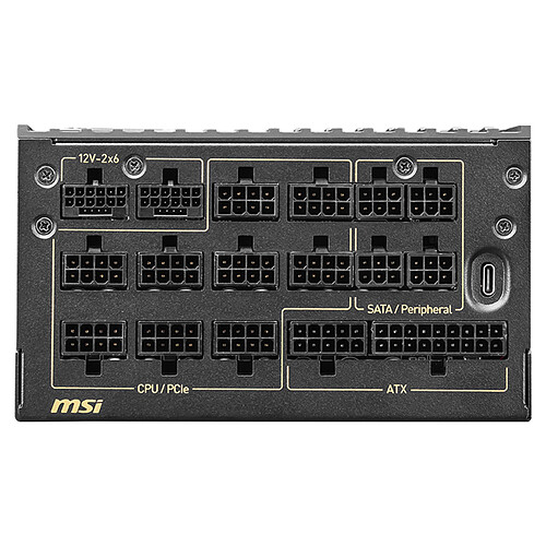 MSI MEG Ai1600T PCIE5 pas cher