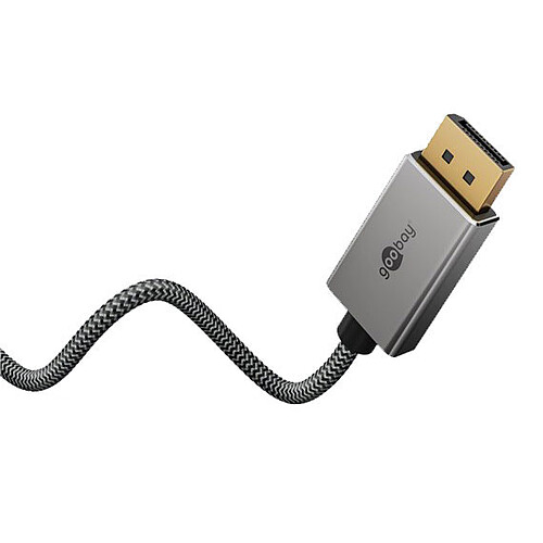 Goobay Câble Textile USB-C / DisplayPort 1,4 (M/M) - 1 m pas cher