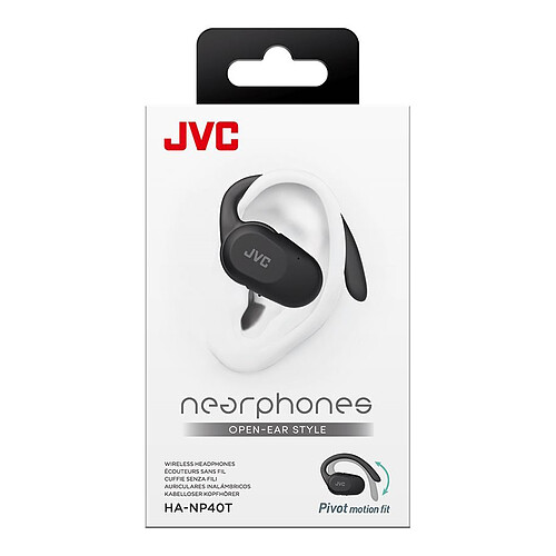 JVC HA-NP40T Noir pas cher