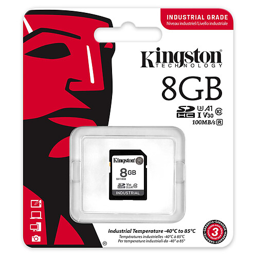 Kingston Industrial SDIT/8GB pas cher