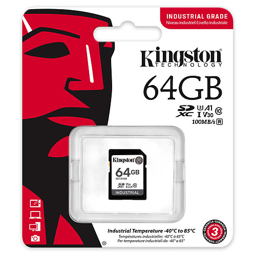 Kingston Industrial SDIT/64GB pas cher