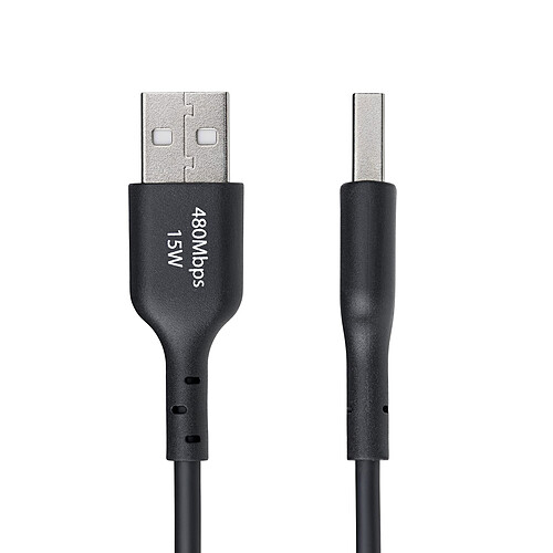 StarTech.com Câble USB-A vers USB-C 2.0 - 3A - 1 m - Noir pas cher