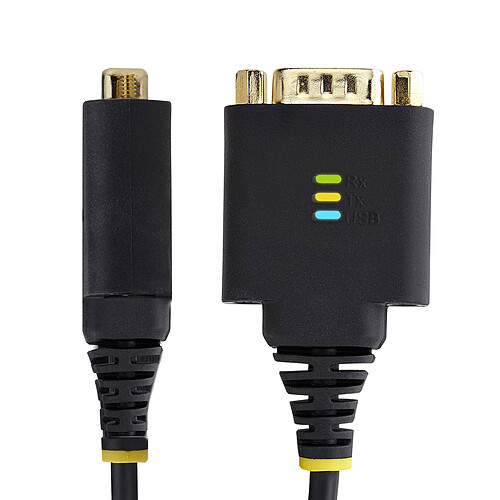 StarTech.com Câble Adaptateur USB-A 2.0 vers DB9 (Série RS232) - 0.3 m pas cher