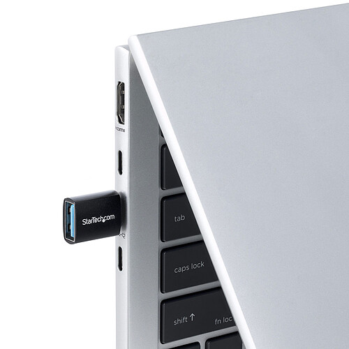 StarTech.com Adaptateur USB 3.0 USB-C vers USB-A - noir pas cher