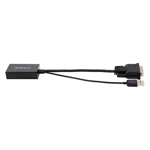 StarTech.com Adaptateur DVI vers DisplayPort - 1920x1200 - M/F - Alimentation USB pas cher