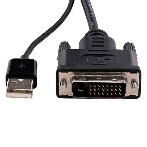 StarTech.com Adaptateur DVI vers DisplayPort - 1920x1200 - M/F - Alimentation USB pas cher