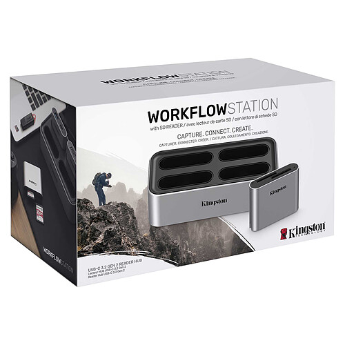 Kingston Workflow Station Dock + SD Reader (WFS-S) pas cher