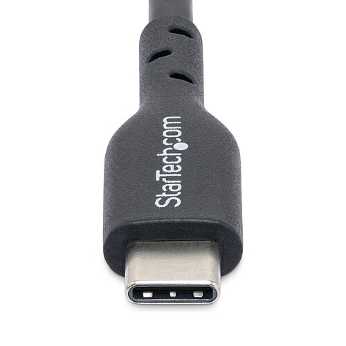 StarTech.com Câble USB-C vers USB-C 2.0 - 60W 3A PD - 1 m - Noir pas cher