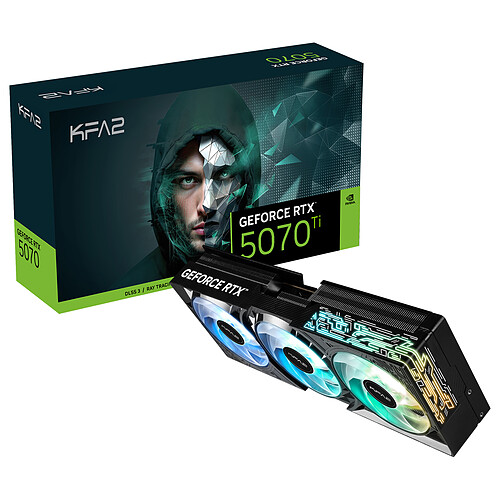 KFA2 GeForce RTX 5070 Ti 1-Click OC pas cher