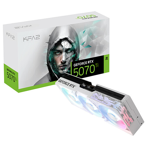 KFA2 GeForce RTX 5070 Ti 1-Click OC White pas cher