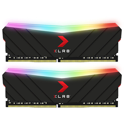 PNY XLR8 Gaming EPIC-X RGB - 32 Go (2 x 16 Go) DDR4 3600 MHz - CL18 pas cher