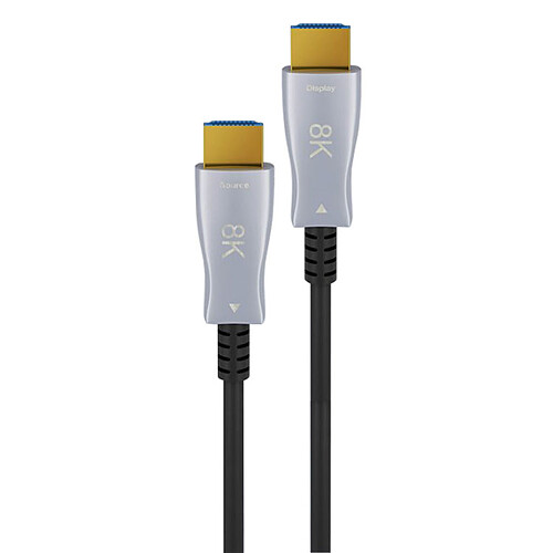 Goobay Optical Hybrid HDMI 2.1 Cable with Ethernet (10 m) pas cher