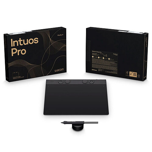 Wacom Intuos Pro Medium (PTK670K0B) pas cher