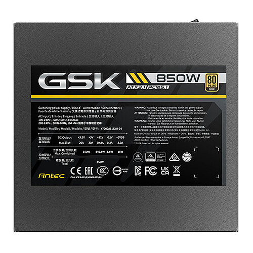 Antec GSK 850 pas cher