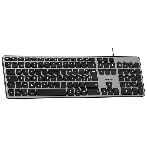 Bluestork Wired Keyboard for Mac (Noir) pas cher