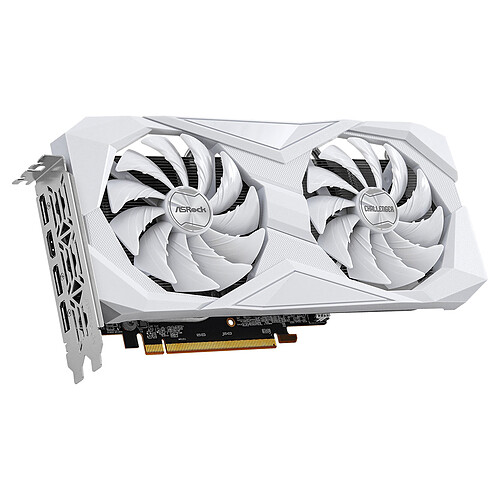 ASRock AMD Radeon RX 6600 Challenger White 8GB pas cher