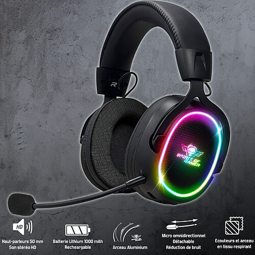 Spirit of Gamer Xpert-H1200 (Noir) pas cher