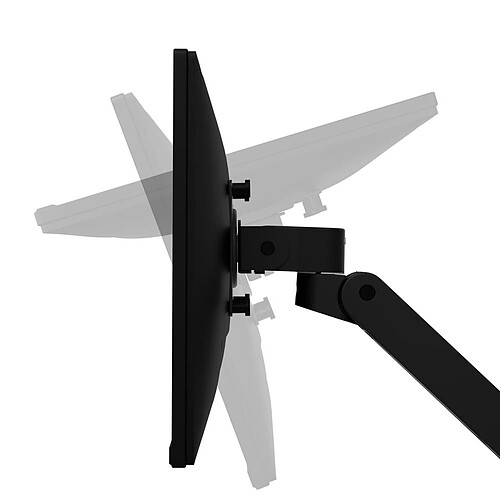 Ergotron Bras pour fixation murale pour écran LX Pro Noir pas cher
