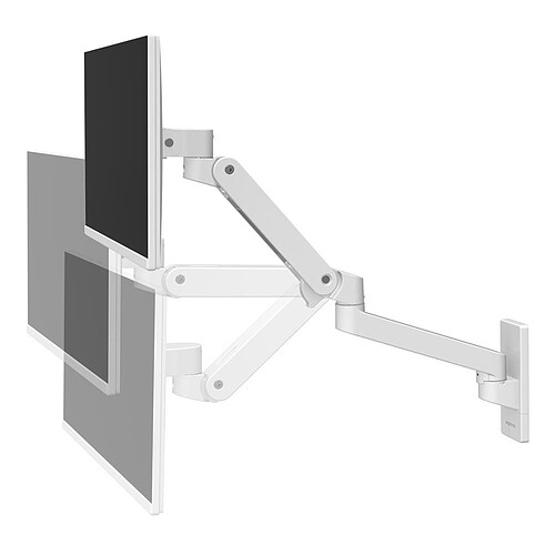 Ergotron Bras pour fixation murale pour écran LX Pro Blanc pas cher
