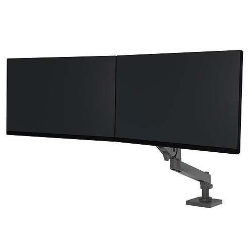 Ergotron Bras bi-écrans LX Pro Gris pas cher