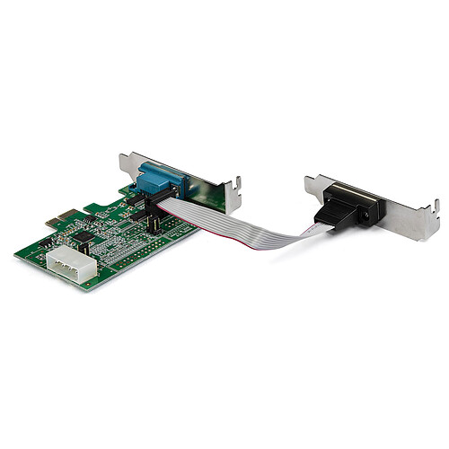 StarTech.com Carte PCI-E avec 2 ports DB-9 - UART 16950 pas cher