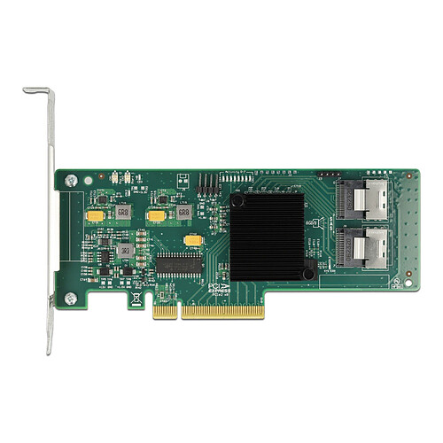 DeLock Carte Contrôleur PCI Express vers 8 ports SATA 6 Gbps avec câbles de connexion pas cher