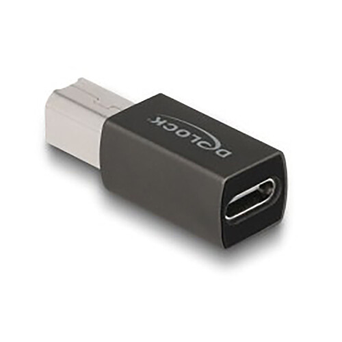 DeLock Adaptateur USB 2.0 USB-B vers USB-C pas cher