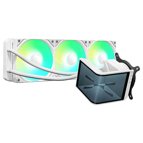 TRYX PANORAMA SE ARGB 360 - Blanc pas cher
