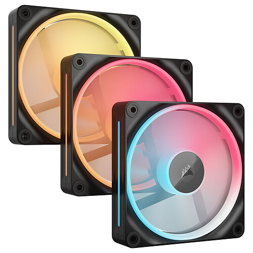 Corsair iCUE LINK LX120-R RGB (Noir) pas cher