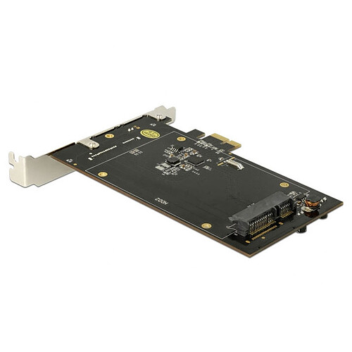 DeLock Carte Contrôleur PCI Express pour 2 disques 2.5" SATA 6 Gbps pas cher