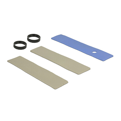 DeLock Dissipateur de chaleur 100 mm pour module M.2 Noir pas cher