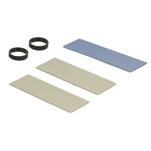DeLock Dissipateur de chaleur 70 mm pour module M.2 Noir pas cher