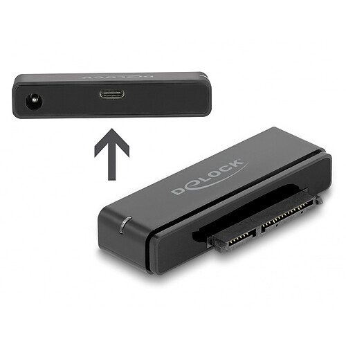 DeLock Convertisseur USB-C 3.1 (10 Gb/s) pour disque dur 2.5" SATA 6 Gb/s à 22 broches femelle pas cher