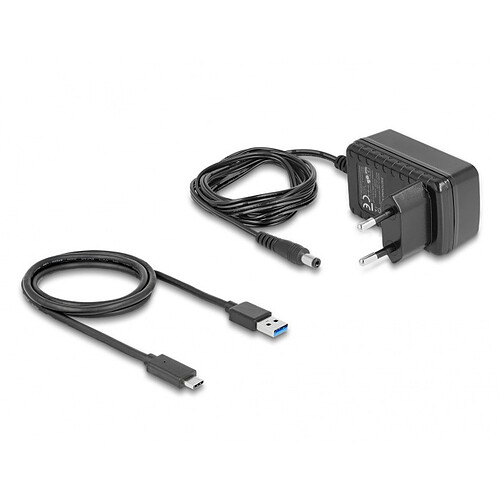DeLock Convertisseur USB-C 3.1 (10 Gb/s) pour disque dur 2.5" SATA 6 Gb/s à 22 broches femelle pas cher